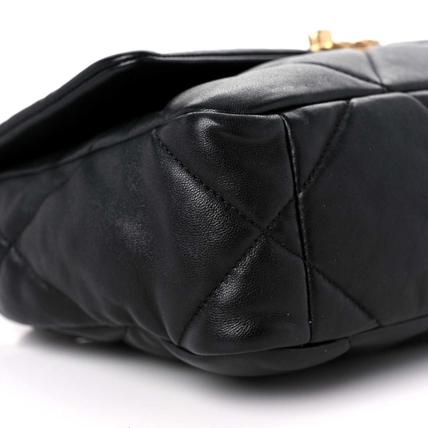 Chanel Lambskin Quilted Medium Chanel 19 Flap Black 8 of 14