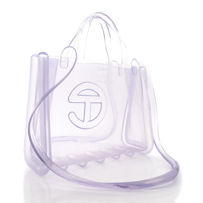 Telfar x MELISSA Jelly Medium Shopping Bag Clear 3 of 12