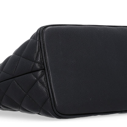Chanel Caviar Quilted Medallion Tote Black 9 of 10