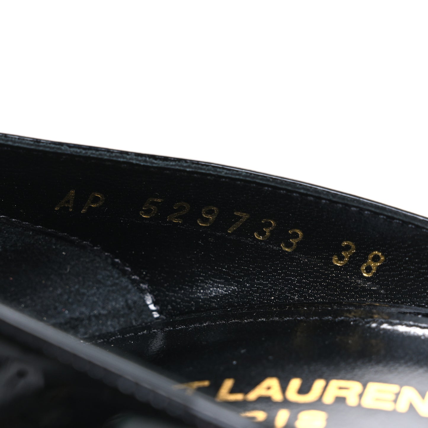 Patent Calfskin Zoe 105 Pumps 38 Black