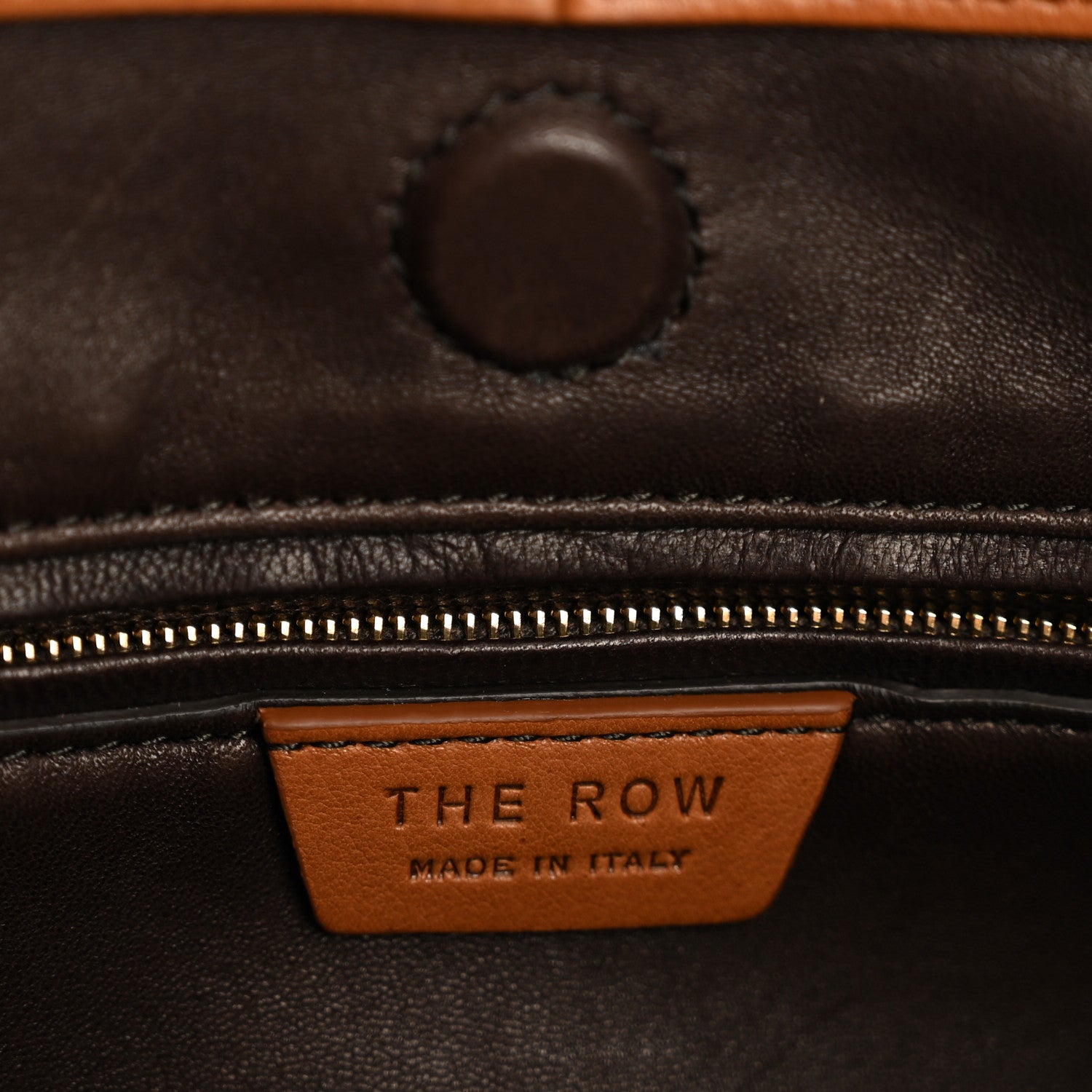 The Row Saddle Calfskin Camdem Shoulder Bag Cuir 6 of 10
