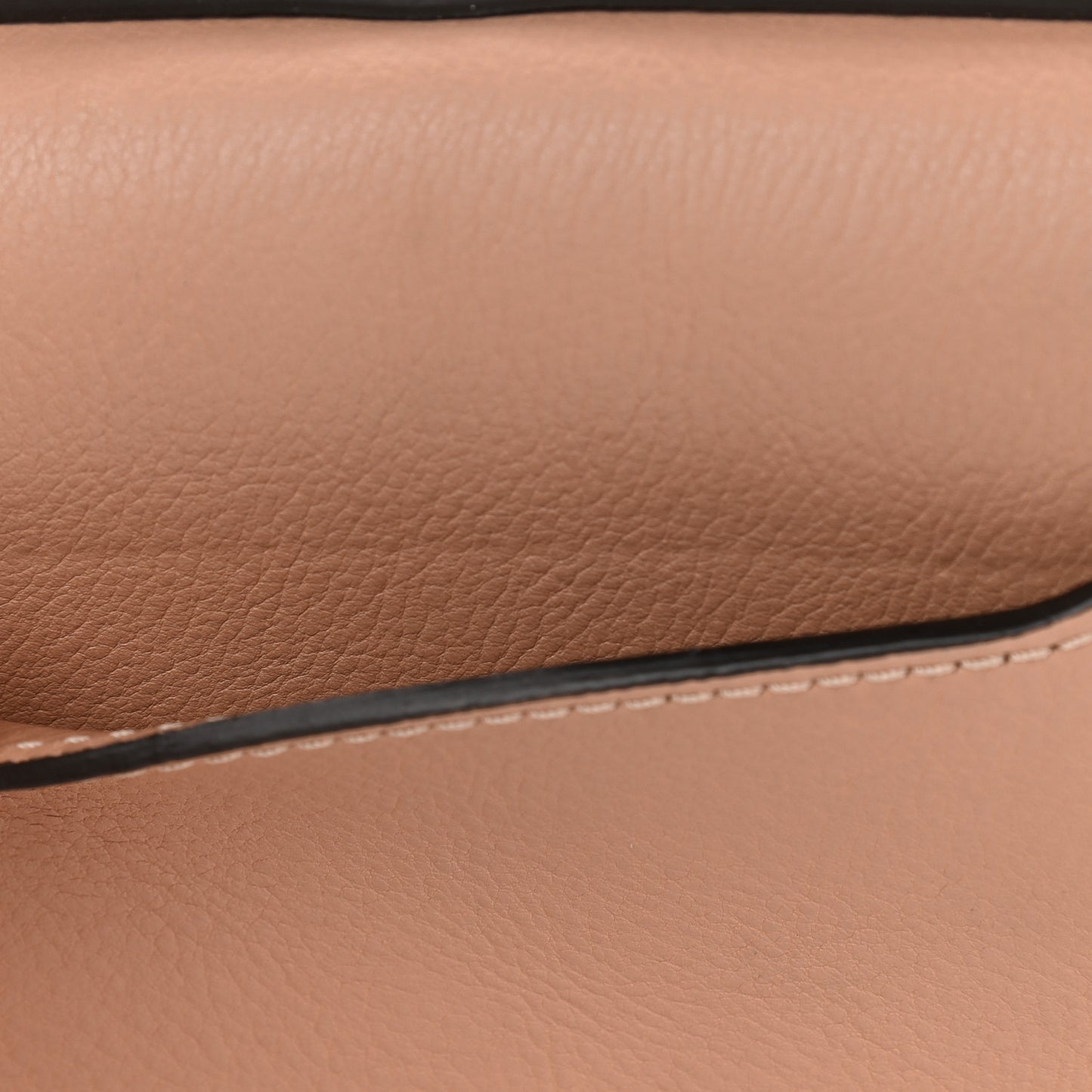 Calfskin Suede Small Nile Bracelet Bag Biscotti Beige