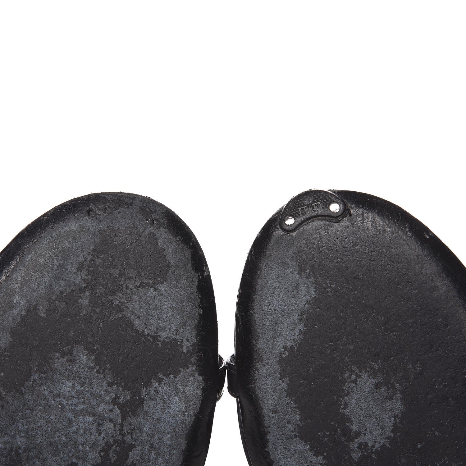 Chanel Patent Crystal Embellished Sandals 38.5 Black 14 of 14