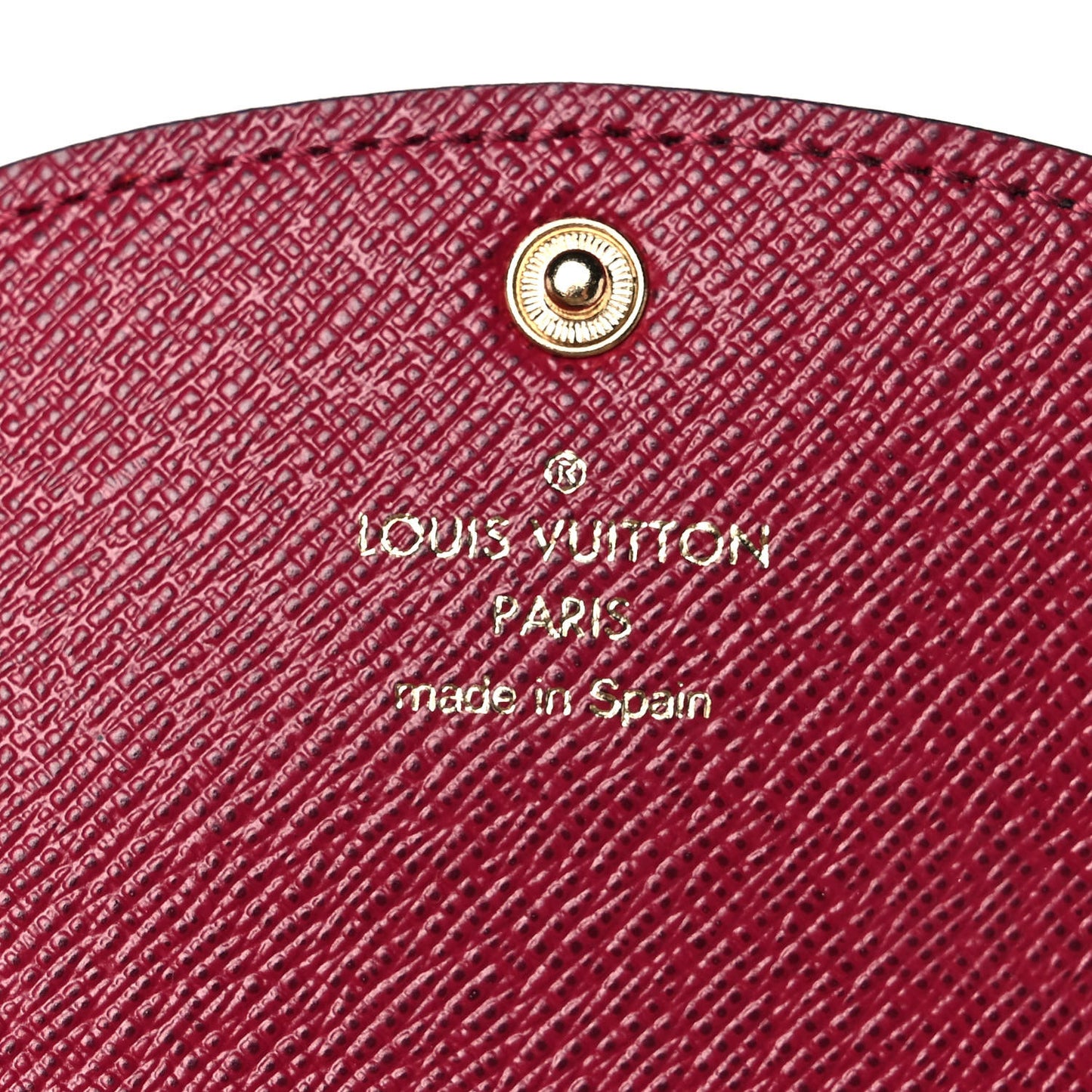 Monogram Rosalie Coin Purse Fuchsia
