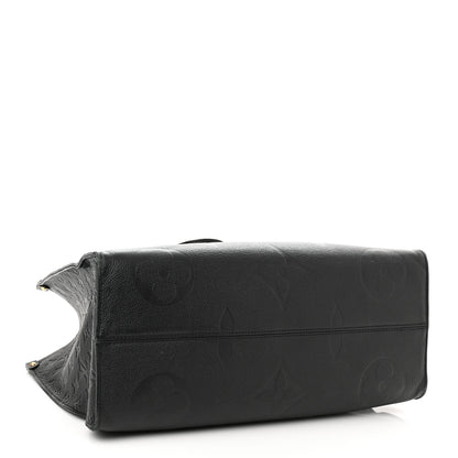 Louis Vuitton Empreinte Monogram Giant Onthego GM Black 4 of 17