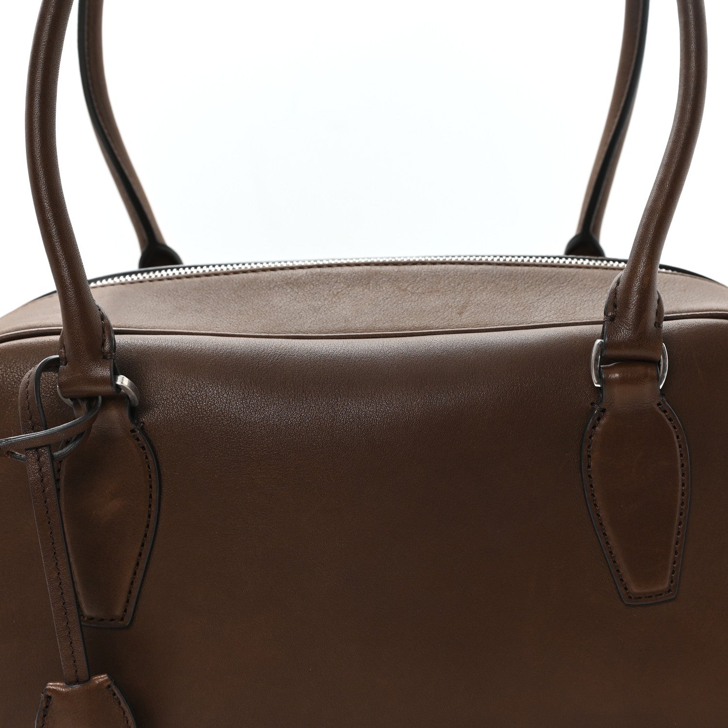 The Row Calfskin EW India Deep Brown 7 of 10