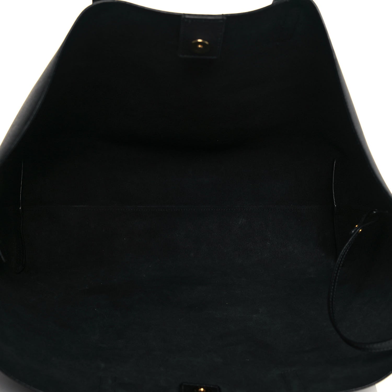 Saint Laurent Calfskin Large Shopping Tote Black 7 of 12