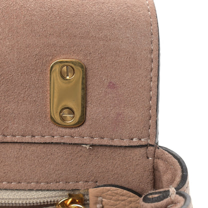 Mulberry Small Classic Grain Calfskin Small Lily Flap Light Salmon 12 of 13