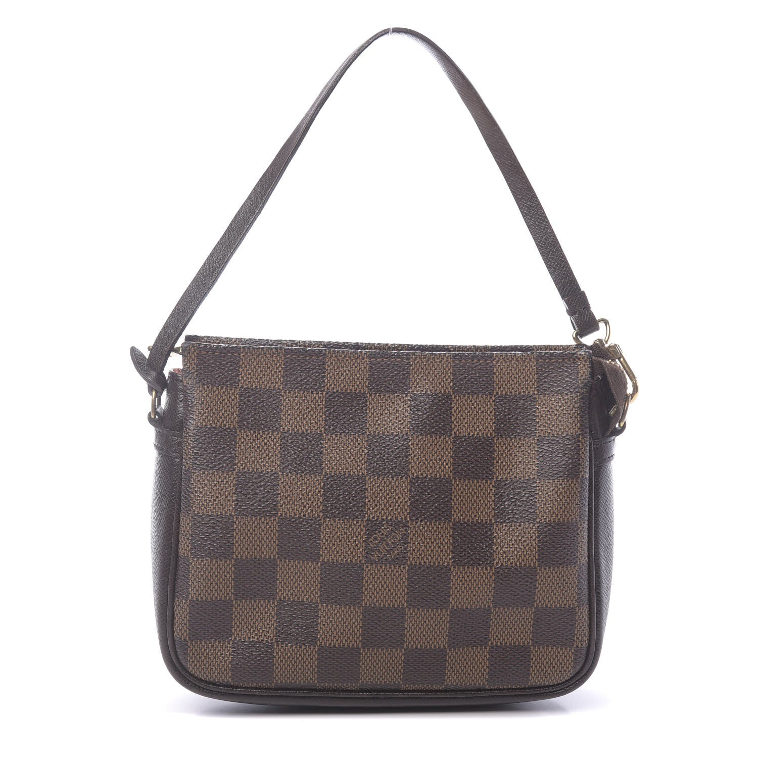 Louis Vuitton Damier Ebene Trousse Make Up Bag Pochette 1 of 10