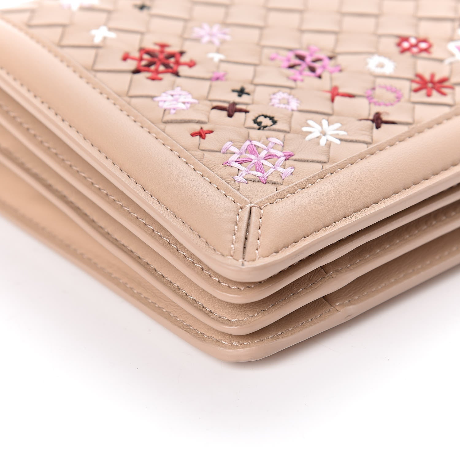 Bottega Veneta Nappa Intrecciato Meadow Flower Mini Montebello Beige 7 of 9