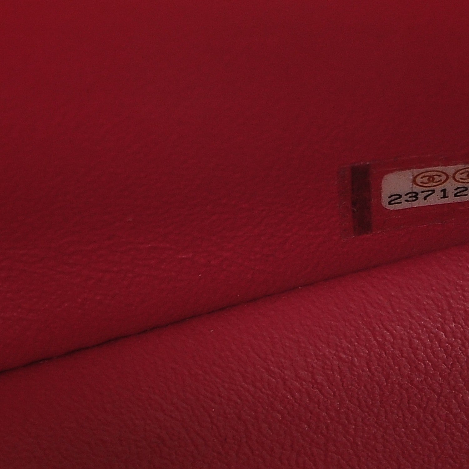 Chanel Lambskin Chevron Quilted Mini Rectangular Flap Fuchsia 6 of 9