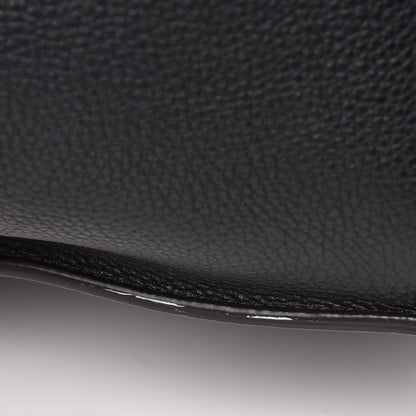 Celine Drummed Calfskin Mini Luggage Black 15 of 25