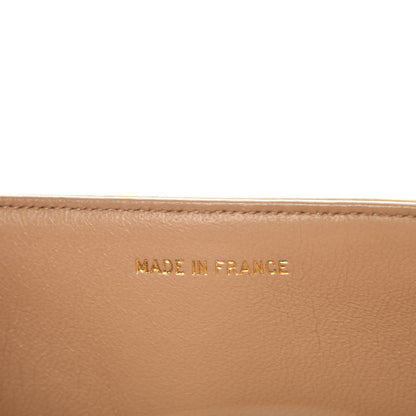 Chanel Lambskin Quilted Medium Single Flap Beige 6 of 13