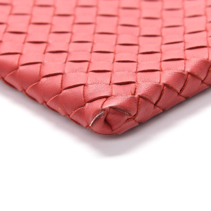 Bottega Veneta Nappa Intrecciato Medium Zip Pouch Fraise 7 of 8