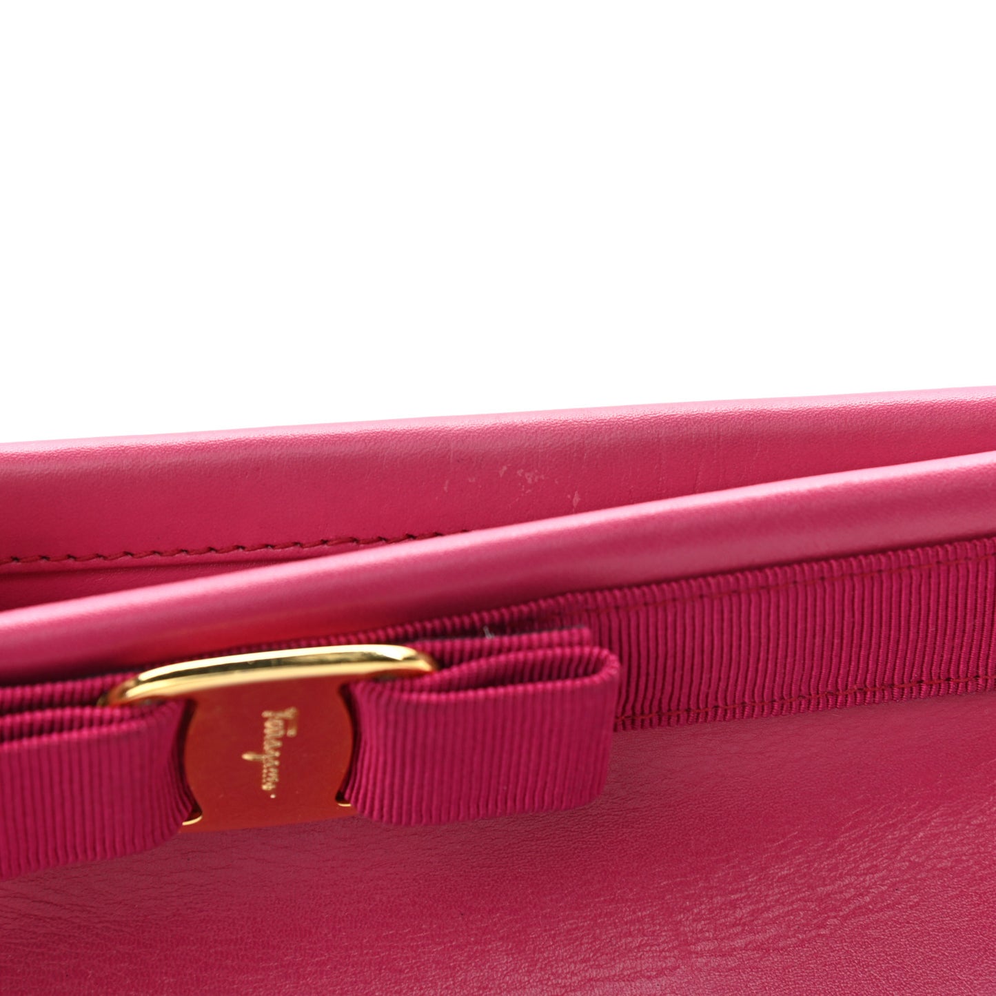 Smooth Calfskin Vara Bow Crossbody Pink