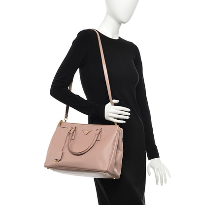 Prada Saffiano Medium Galleria Double Zip Tote Cammeo 2 of 9
