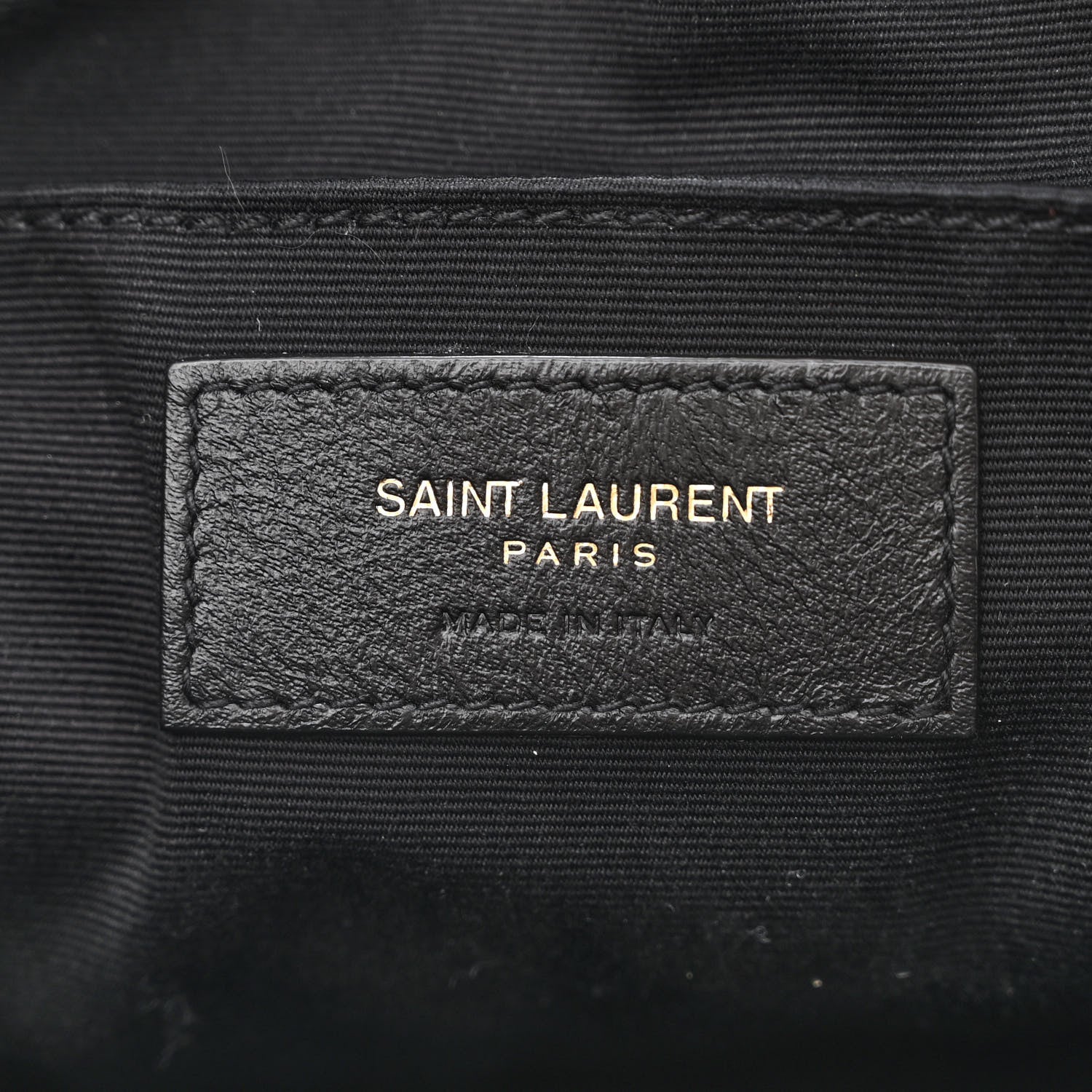 Saint Laurent Calfskin Matelasse Monogram Lou Camera Bag Dark Beige 6 of 10