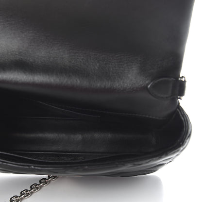 Louis Vuitton Lambskin Malletage GO-14 MM Black 5 of 9