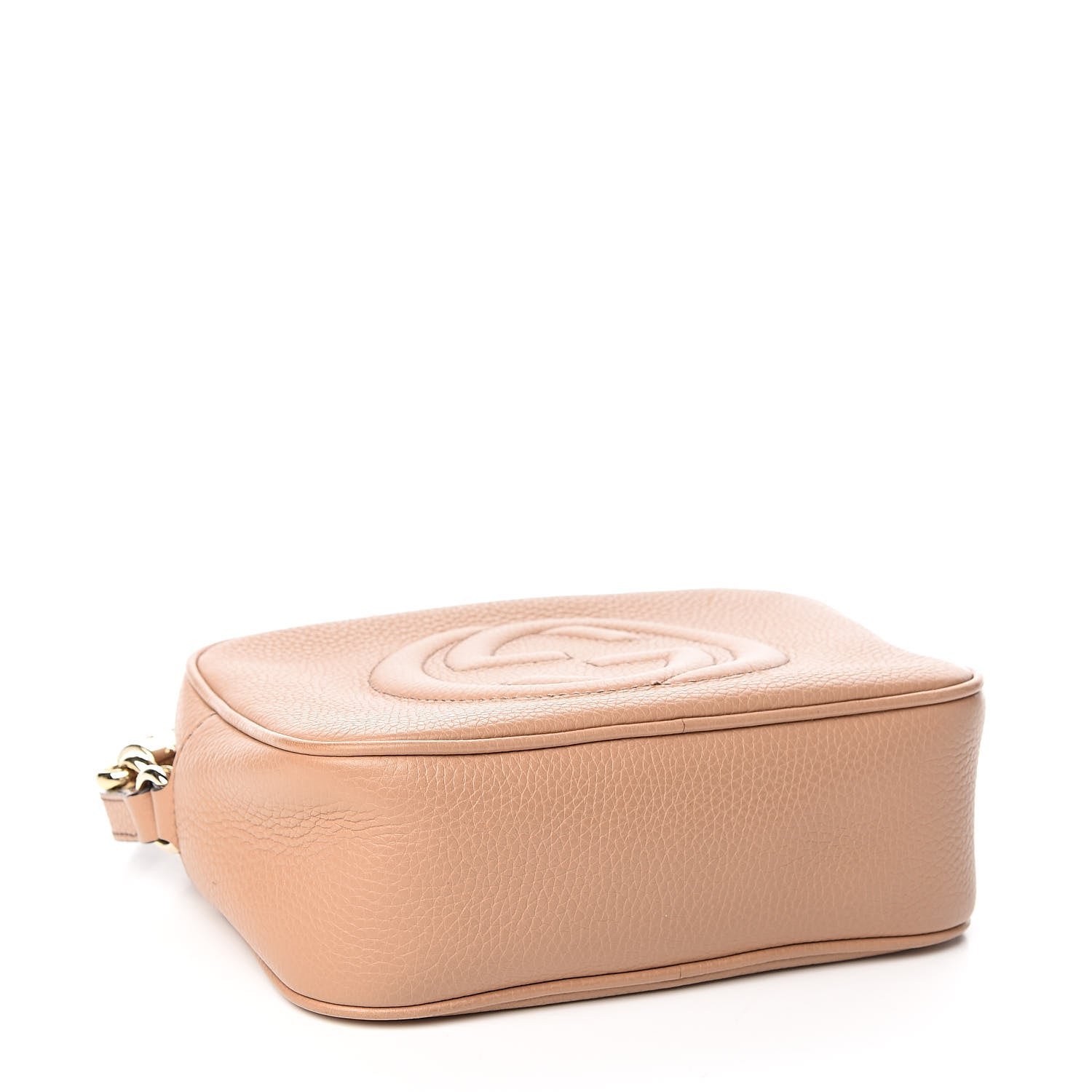 Gucci Pebbled Calfskin Small Soho Disco Bag Rose Beige 4 of 12
