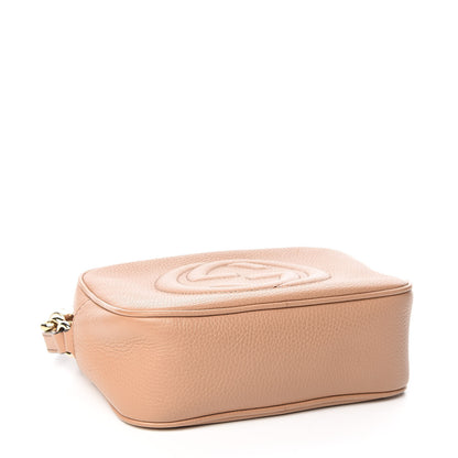 Gucci Pebbled Calfskin Small Soho Disco Bag Rose Beige 4 of 12