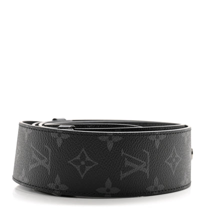 Louis Vuitton Monogram Eclipse Reversible Bandouliere Shoulder Strap 2 of 7