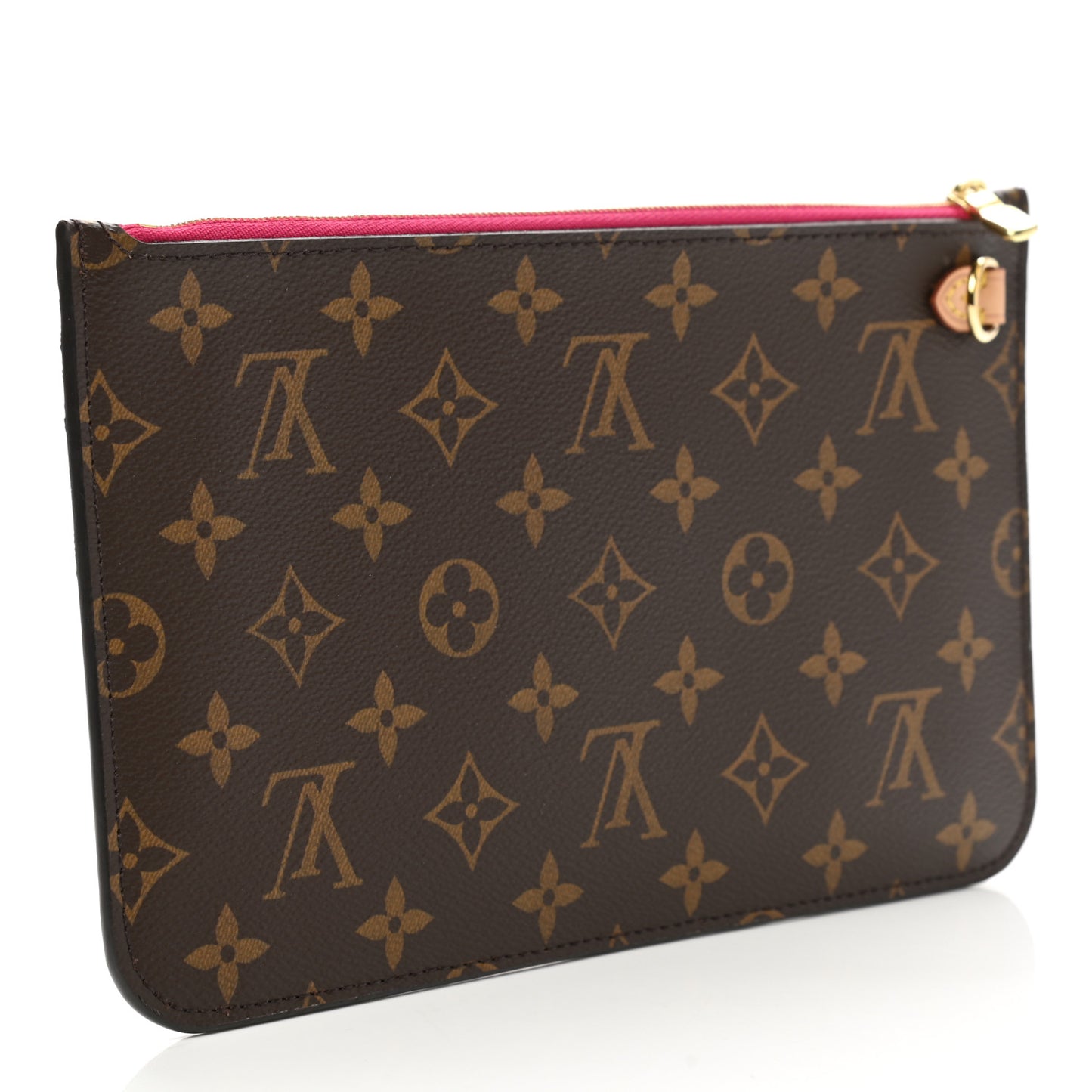 Monogram Neverfull MM GM Pochette Fuchsia