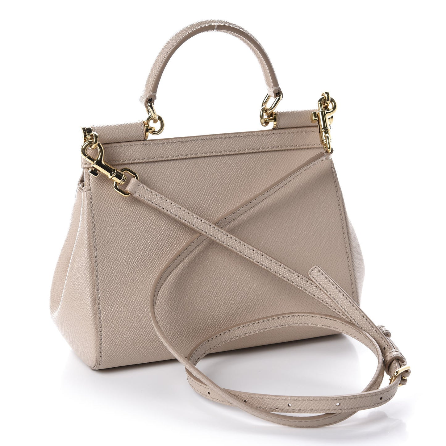 Dauphine Small Miss Sicily Satchel Rosa Carne