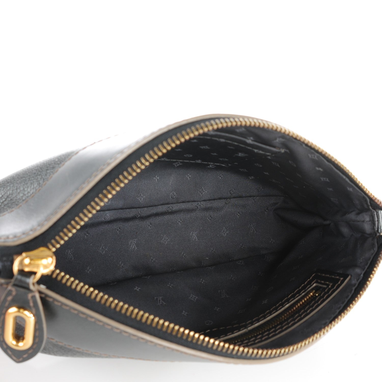 Louis Vuitton Suhali Lockit Clutch Chrome 5 of 7