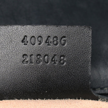 Gucci Guccissima Medium Padlock Shoulder Bag Black 8 of 17
