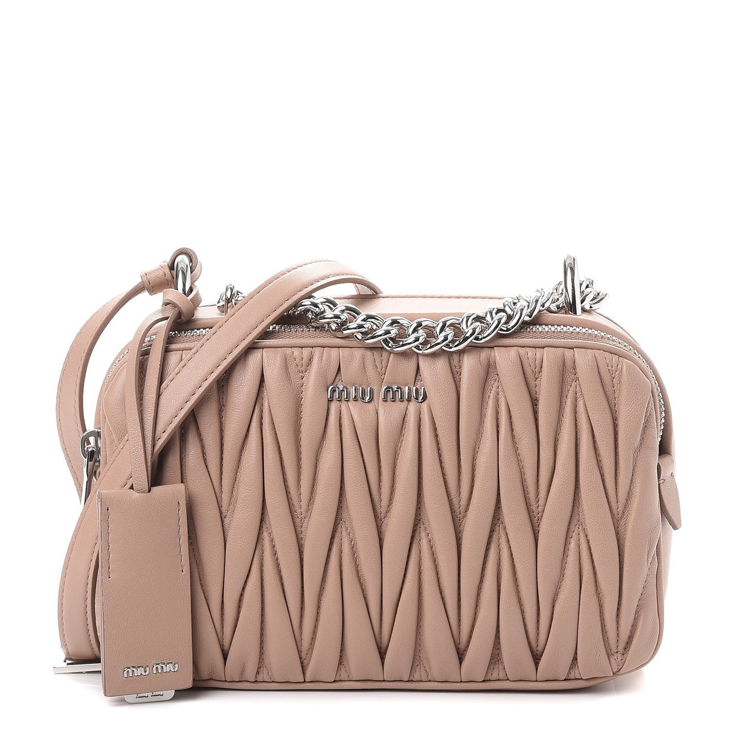 Nappa Matelasse Camera Bag Cammeo