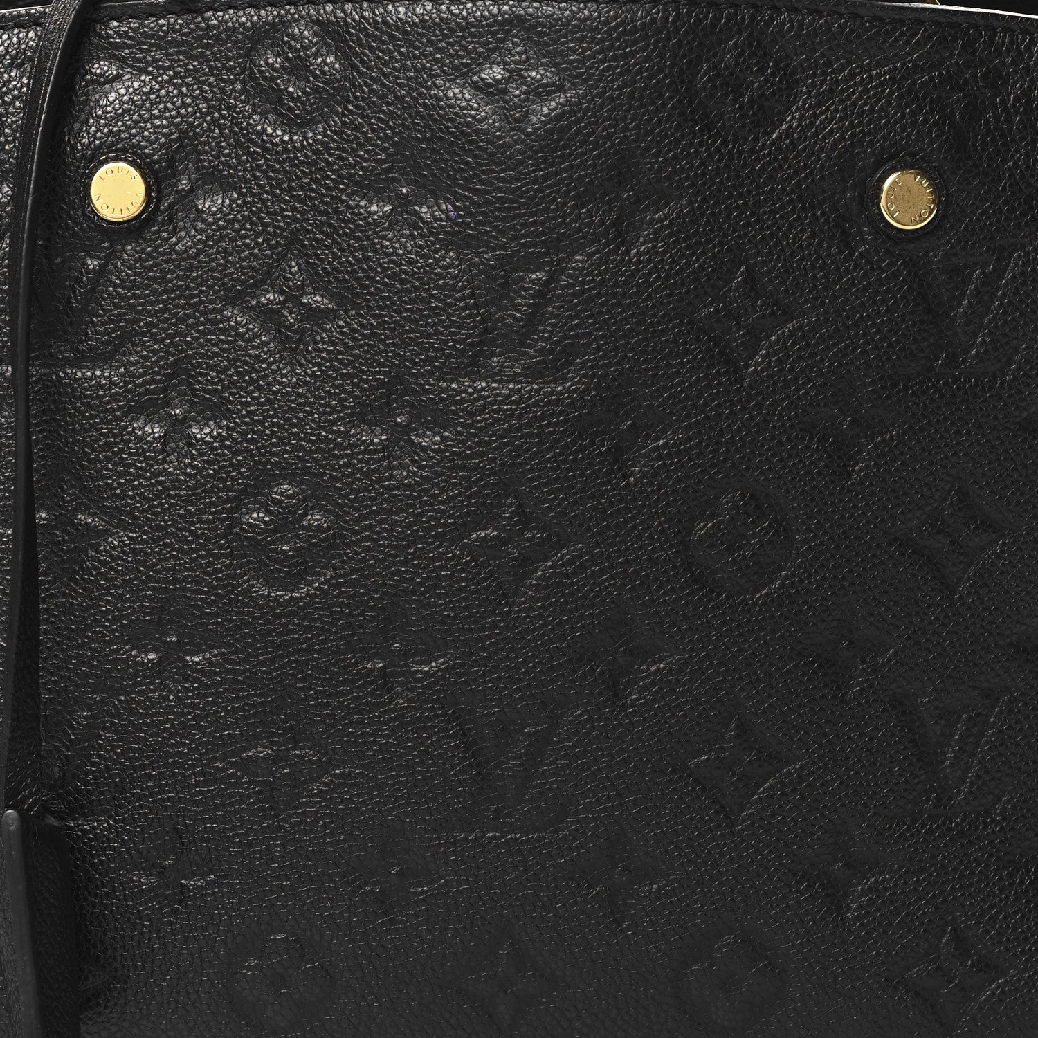 Louis Vuitton Empreinte Montaigne MM Black 7 of 9