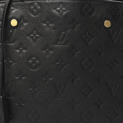 Louis Vuitton Empreinte Montaigne MM Black 7 of 9