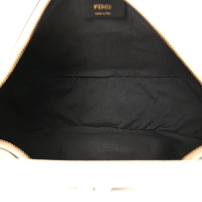Fendi Vitello Grace Matte Medium Fendigraphy Hobo Bag White Ice 5 of 10