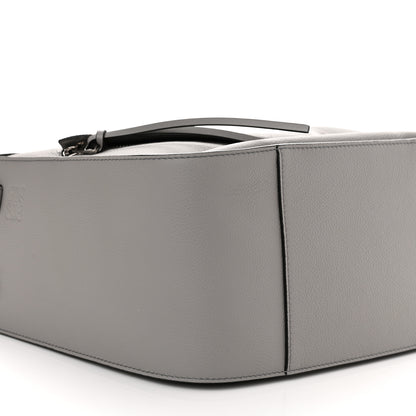 Loewe Grained Calfskin Small Hammock Shoulder Bag Pearl Grey 9 of 10