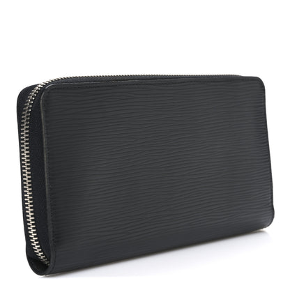 Louis Vuitton Epi Zippy Wallet Black 3 of 7