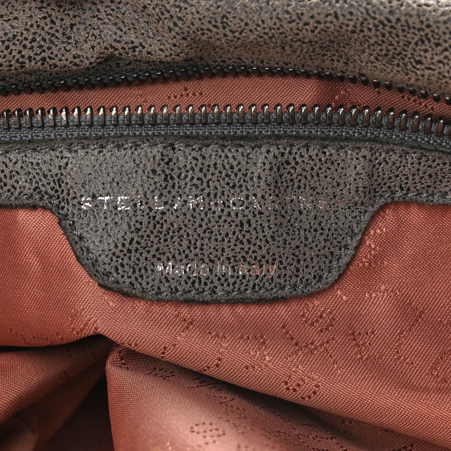Stella McCartney Shaggy Deer Falabella Fold Over Tote Grey 6 of 8
