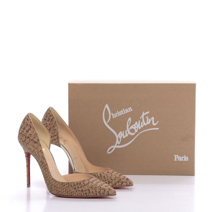 Christian Louboutin Cork Iriza 100 Pumps 37.5 Light Gold 7 of 7