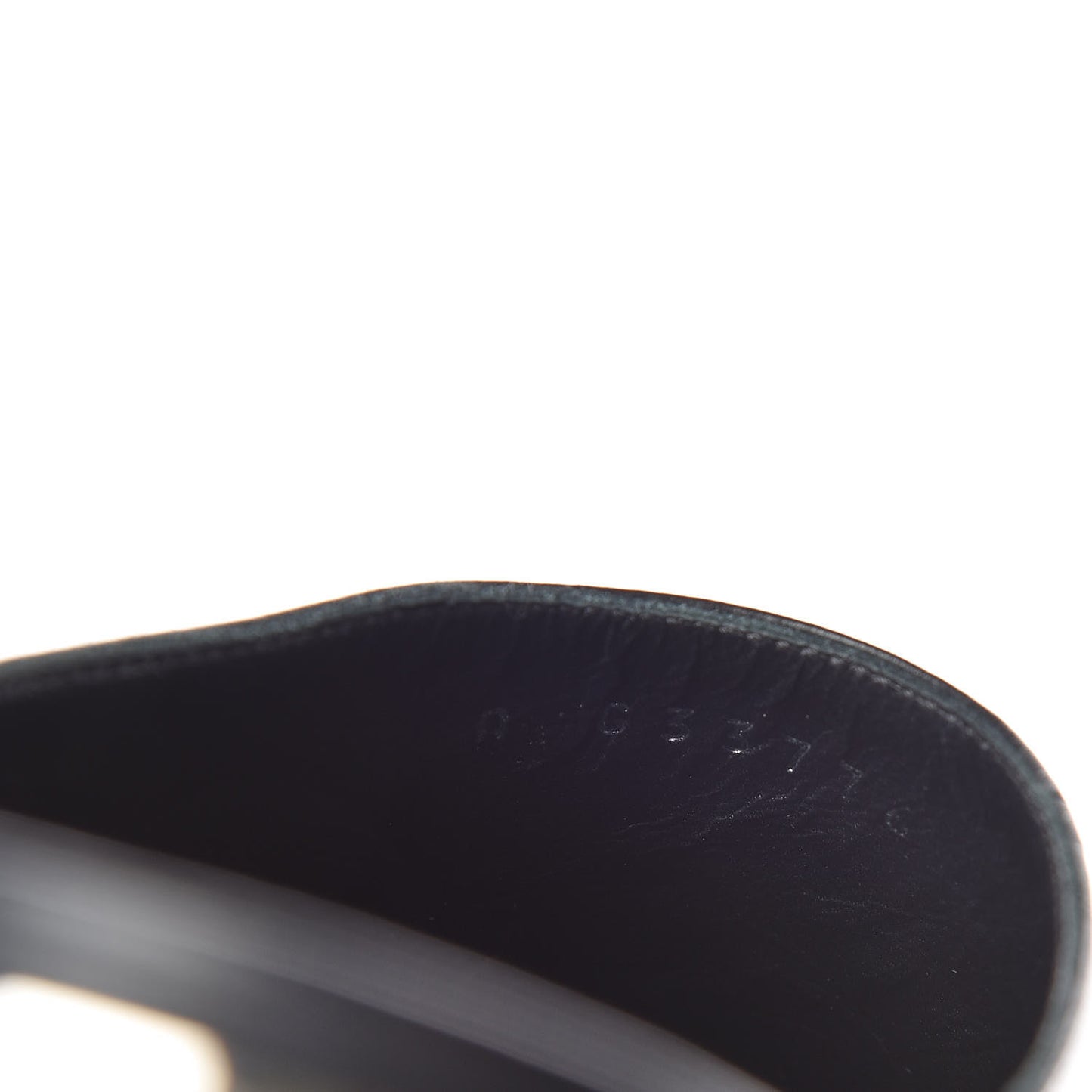 Lambskin Grosgrain Cap Toe CC Mules 39 Black