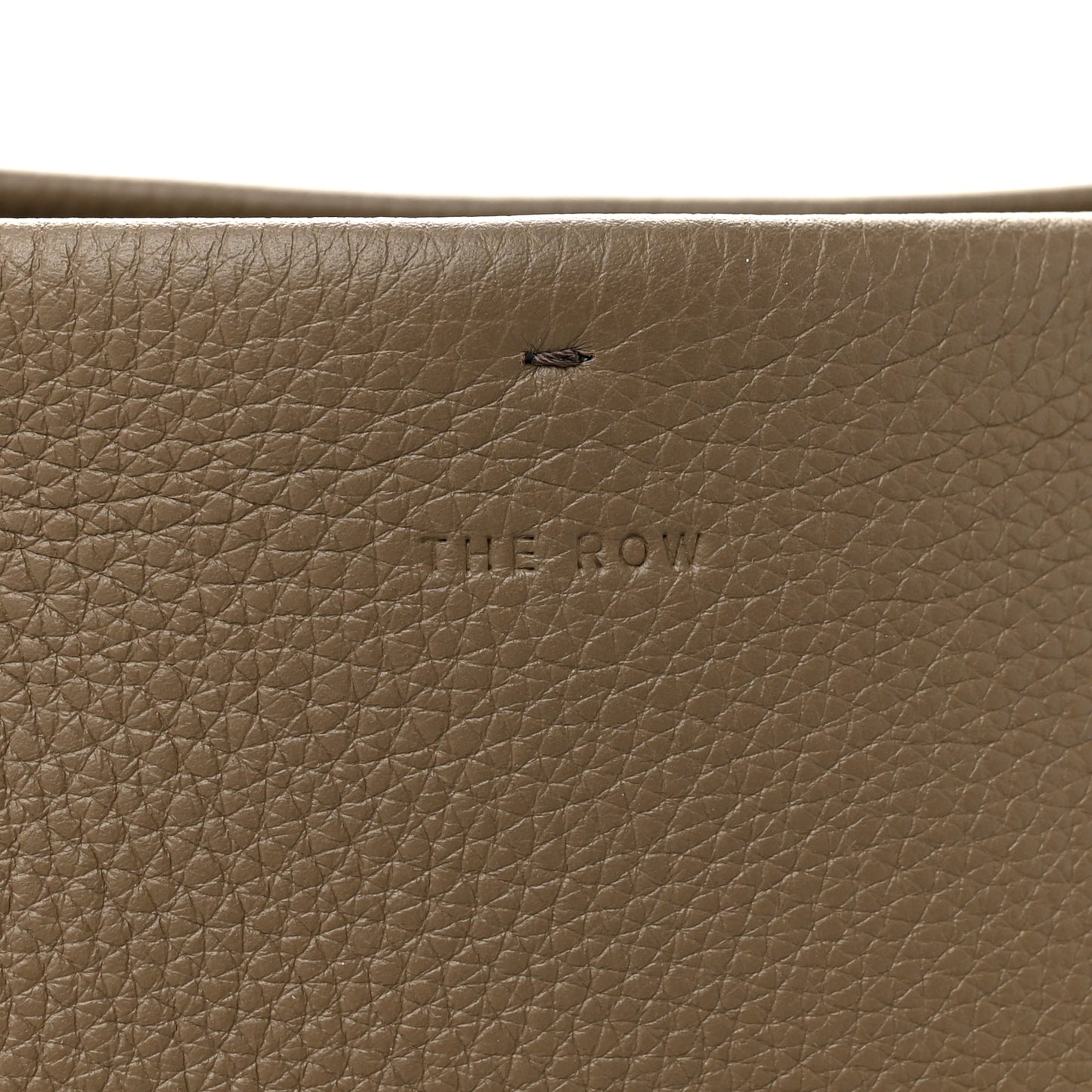 Grained Calfskin Park Tote Three Elephant