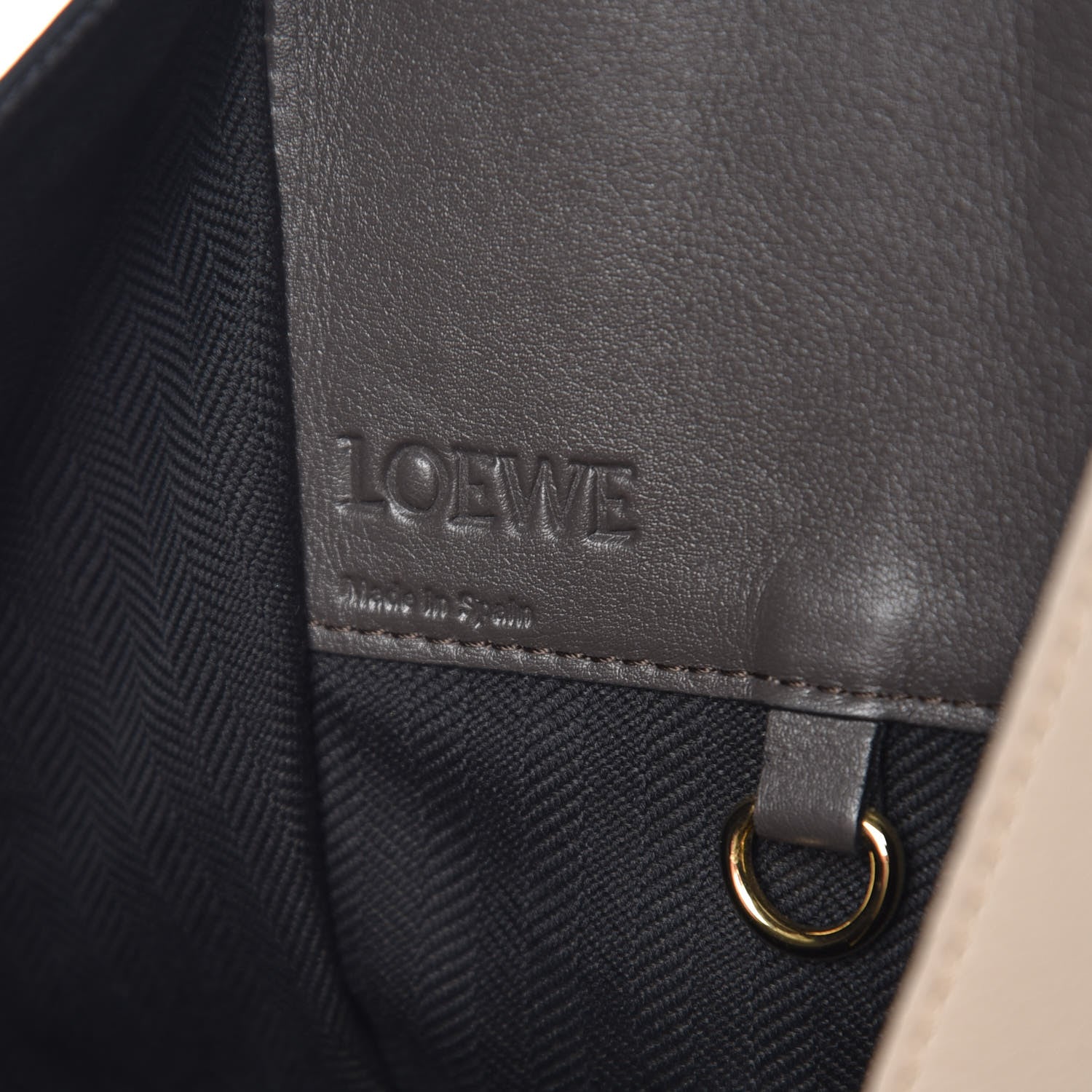Loewe Calfskin Small Hammock Shoulder Bag Brown 6 of 9