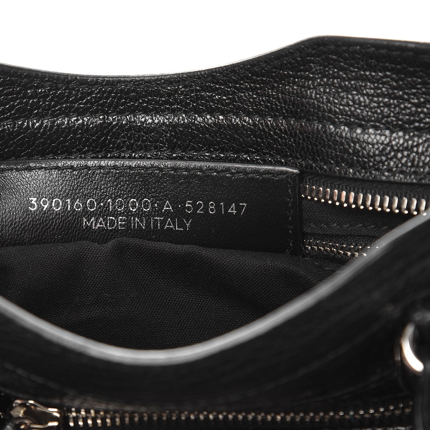 Balenciaga Chevre Silver Metallic Edge Hardware Mini City Black 8 of 8