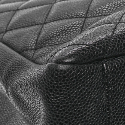 Chanel Caviar Quilted Grand Shopping Tote GST Black 9 of 12