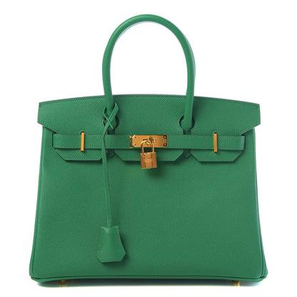 Hermes Epsom Birkin 30 Cactus 1 of 10