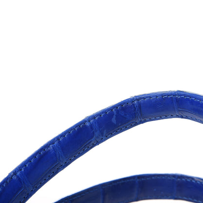 Nancy Gonzalez Python Crocodile Small Erica Shopper Tote Cobalt 13 of 15
