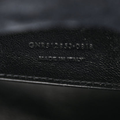 Saint Laurent Suede Small Spontini Saddle Bag Black 7 of 12