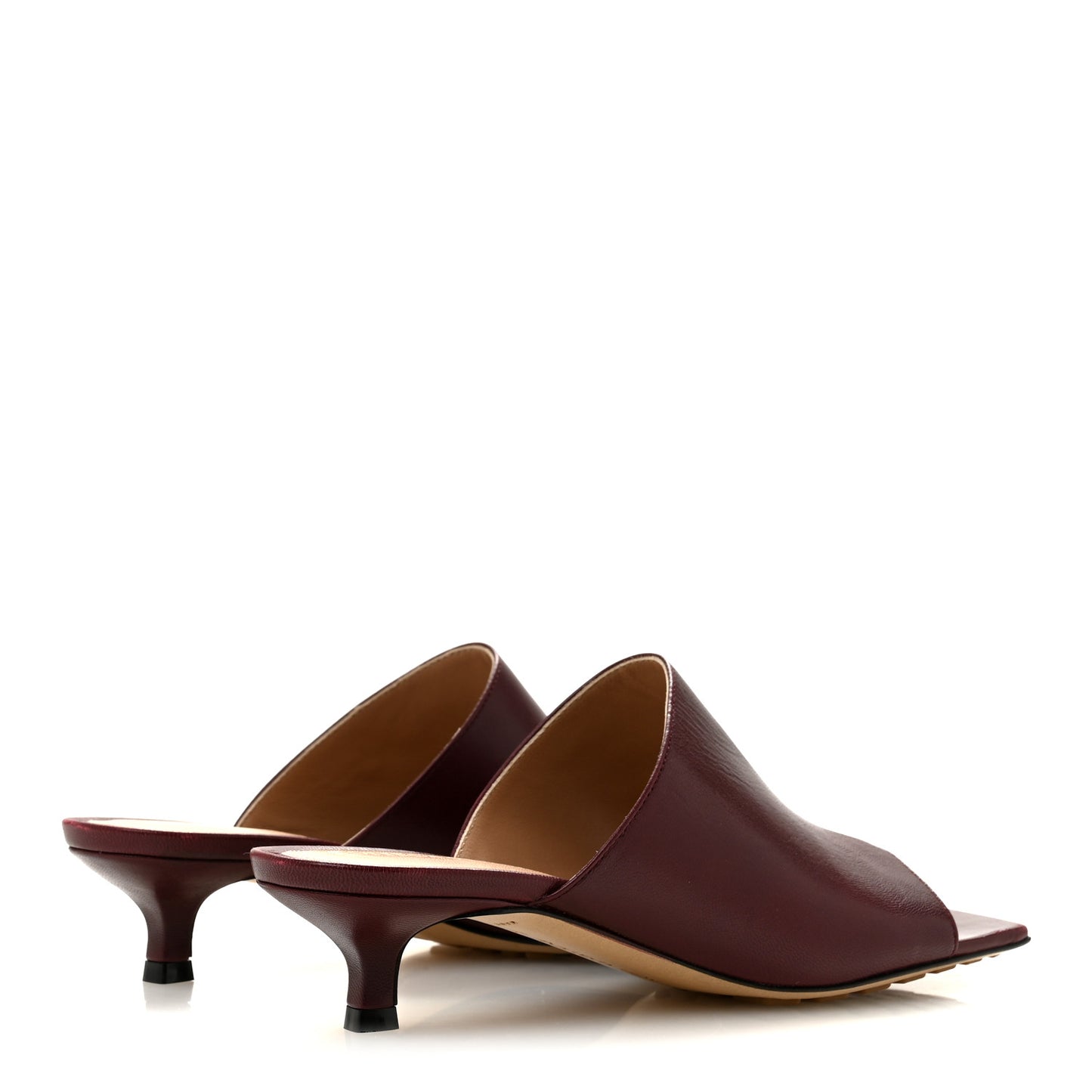Lambskin Stretch Mule 40mm Sandals 35 Barolo
