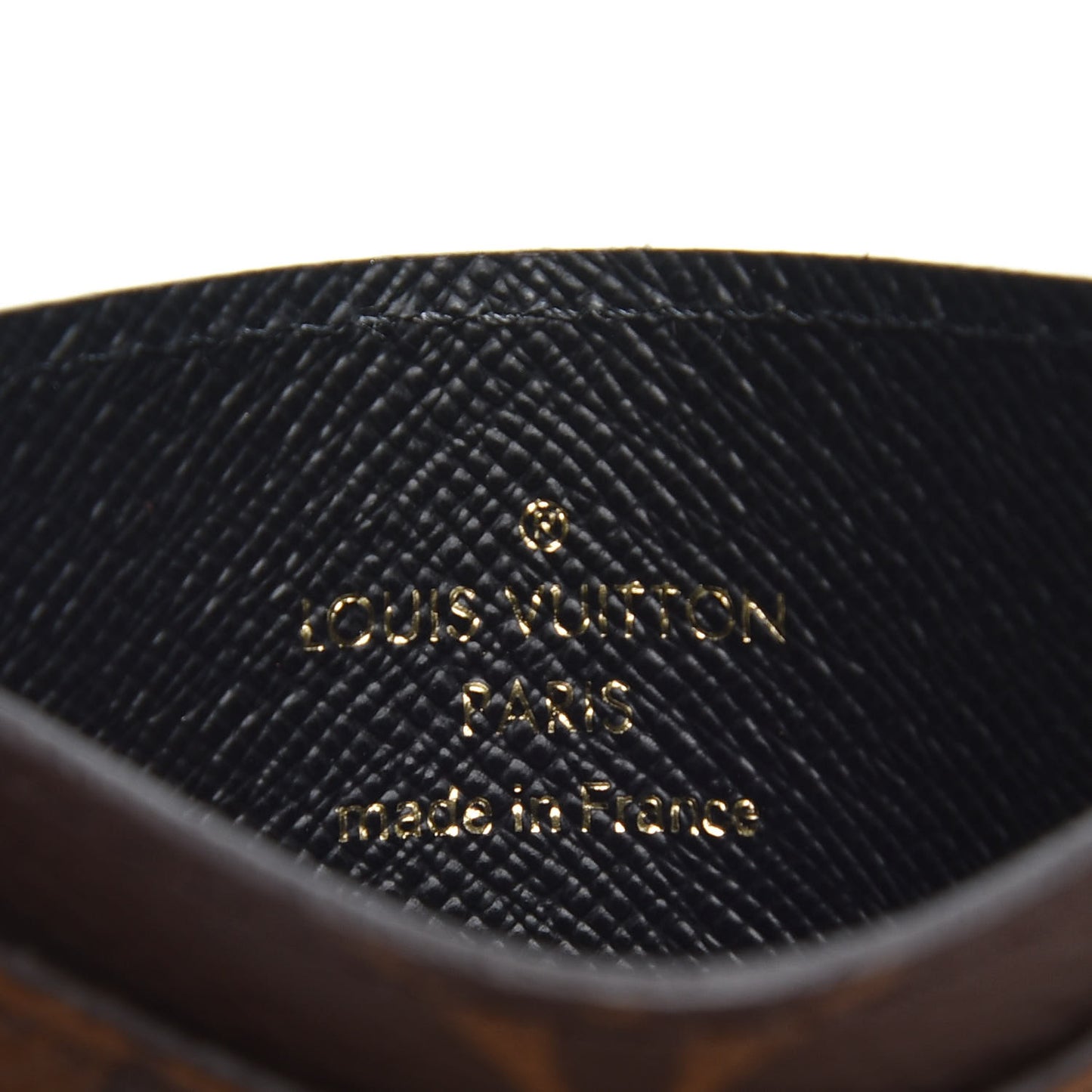 Reverse Monogram Card Holder