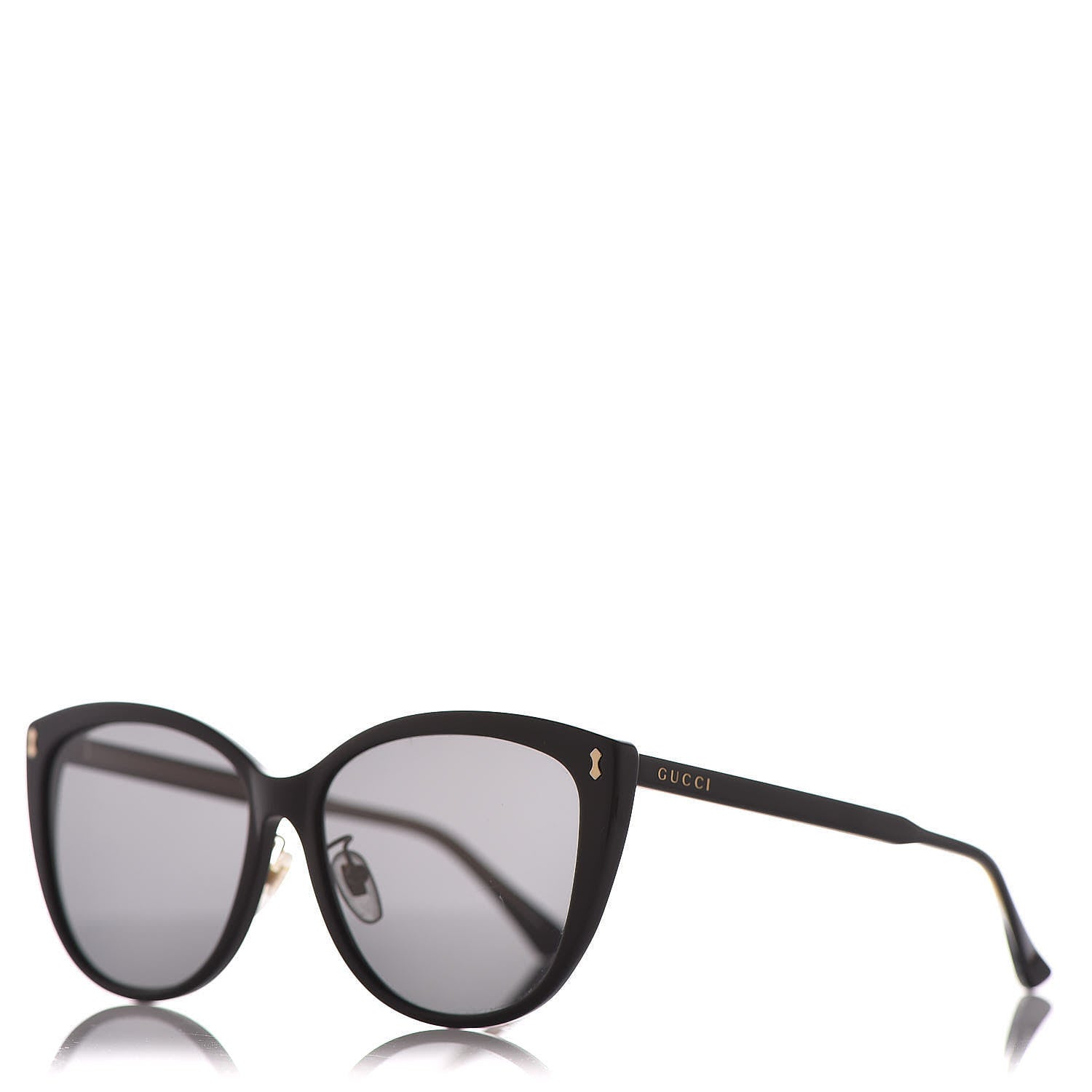 Gucci Acetate Cat Eye Sunglasses GG0193SK Black 1 of 6