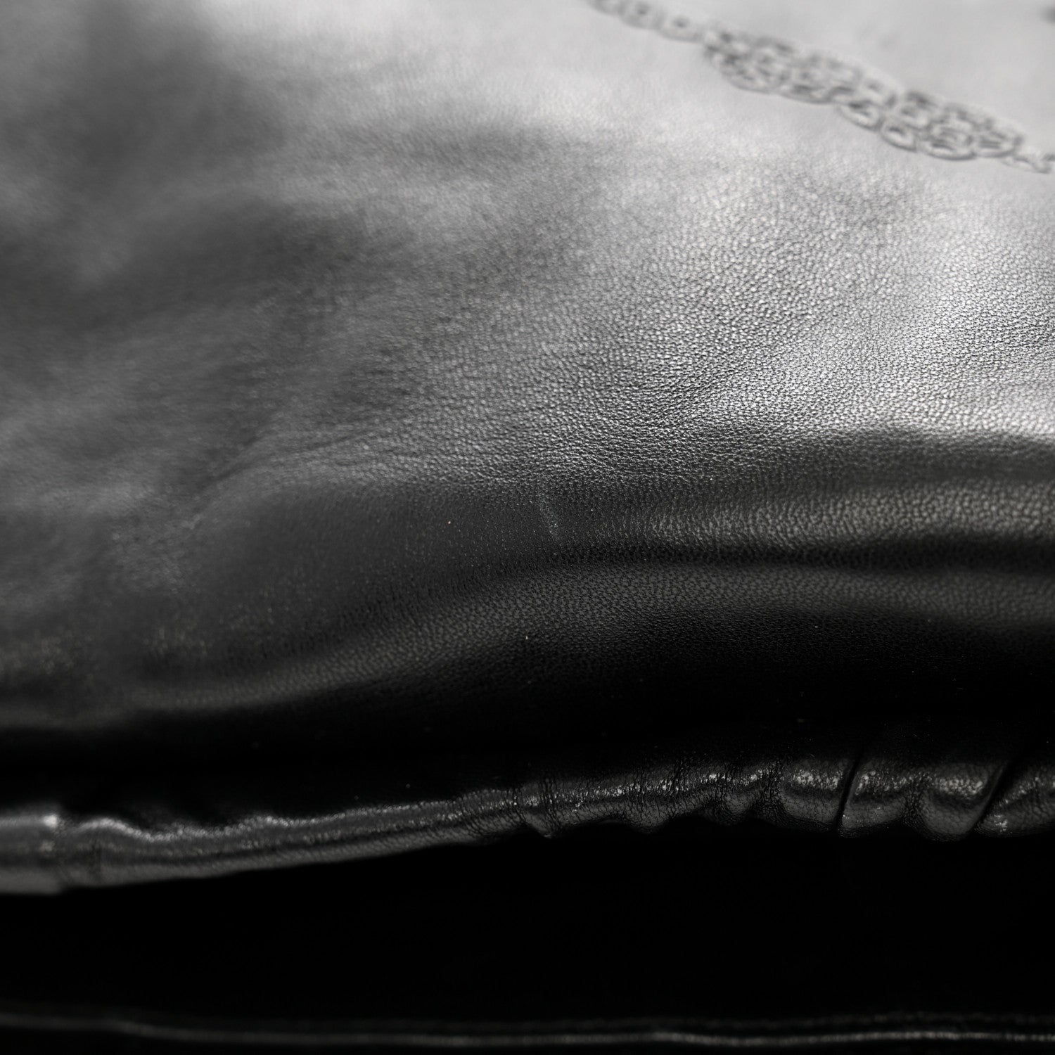 Prada Nappa Gaufre Pochette Clutch Black 10 of 10