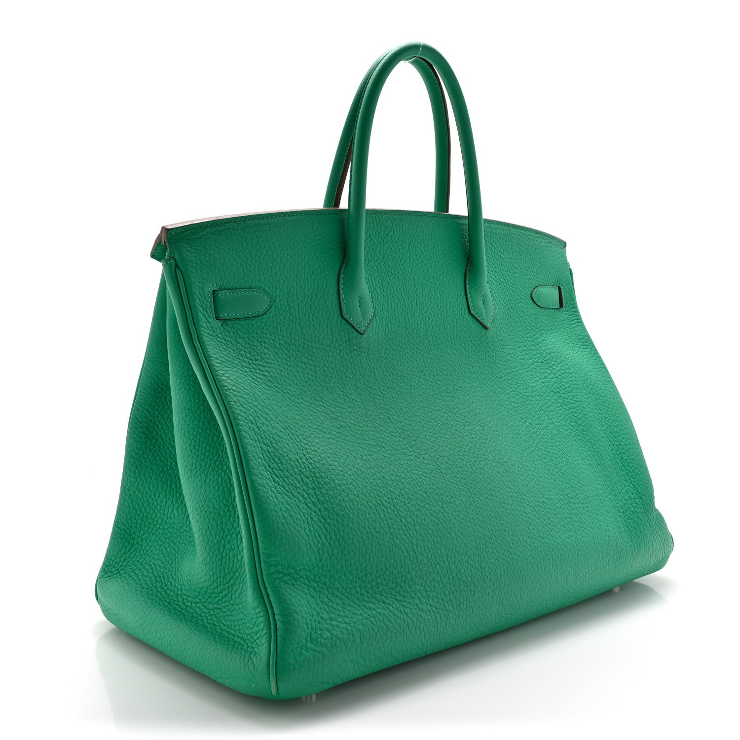 Hermes Taurillon Clemence Birkin 40 Menthe 3 of 20